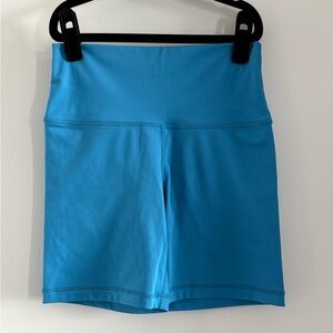 Set Active Women’s High-Rise Blue Active Shorts
